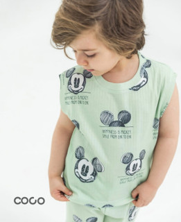 ست خواهر و برادری ریلی koala تمام نخ پنبه میکی سبز /سایز ۱۰ ماه تا ۱۳ سال /۵مرداد آماده ارسال
